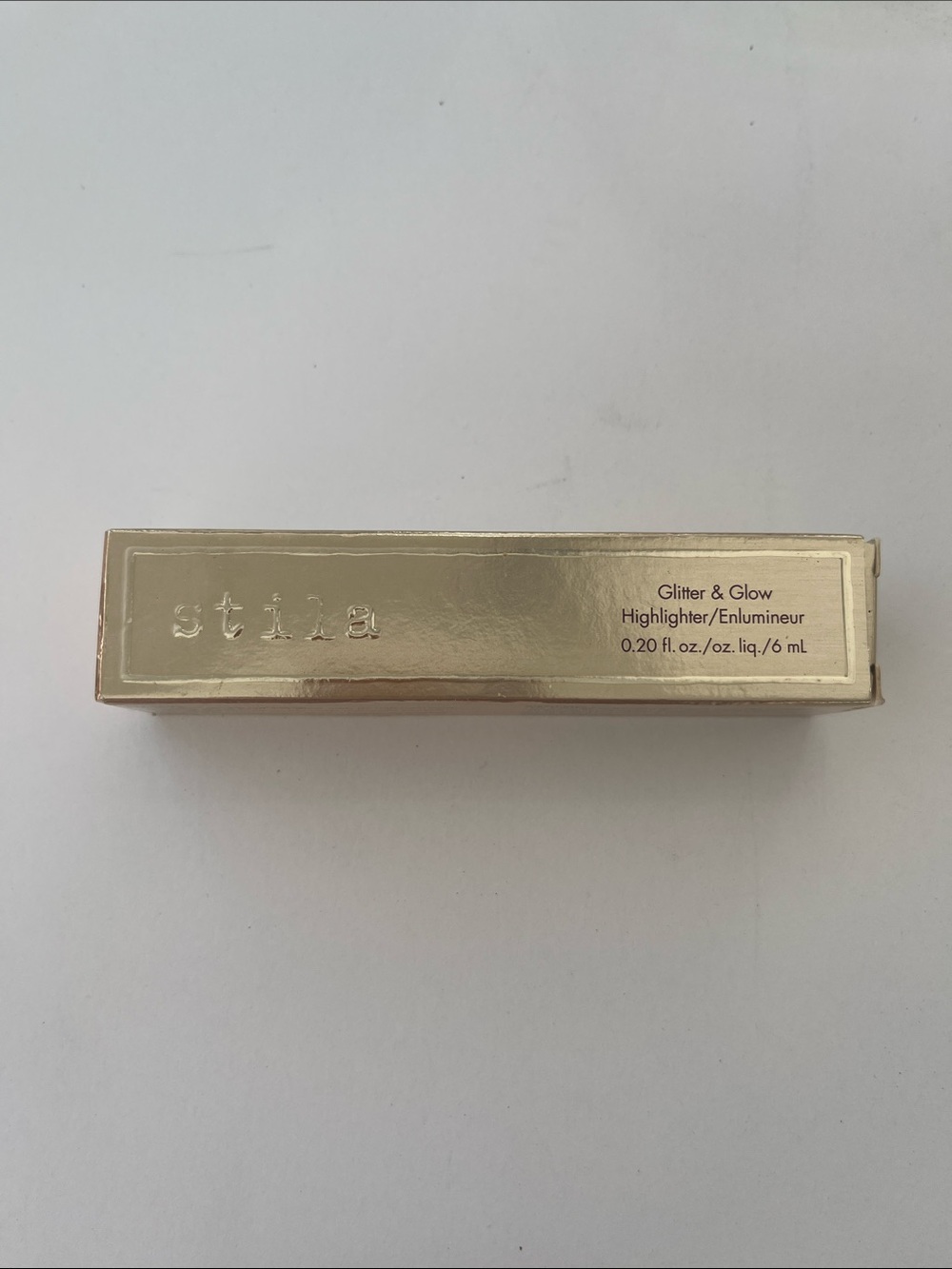Stila Glitter & Glow Highlighter Kitten Champagne Gold Shimmer NWT